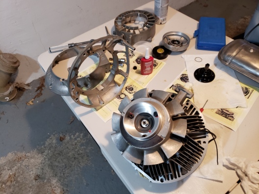 reassembly of accessories and housings
